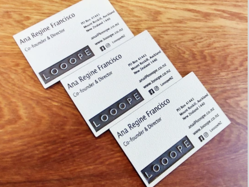 Engraved Business Cards