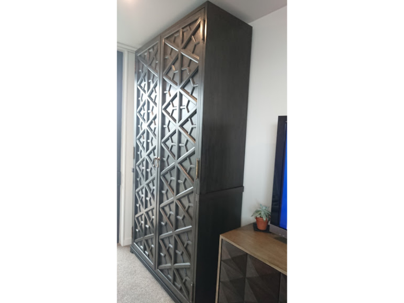 Clients purchased large wardrobe from a store. We made it a kitset to  get it into their apartment 